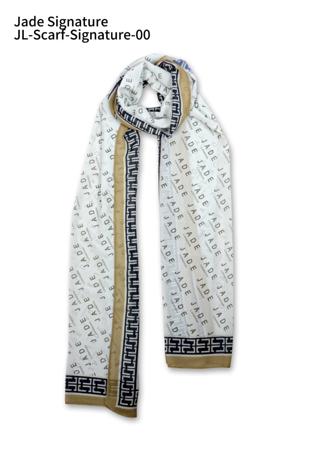 Jade Signature in chiffon