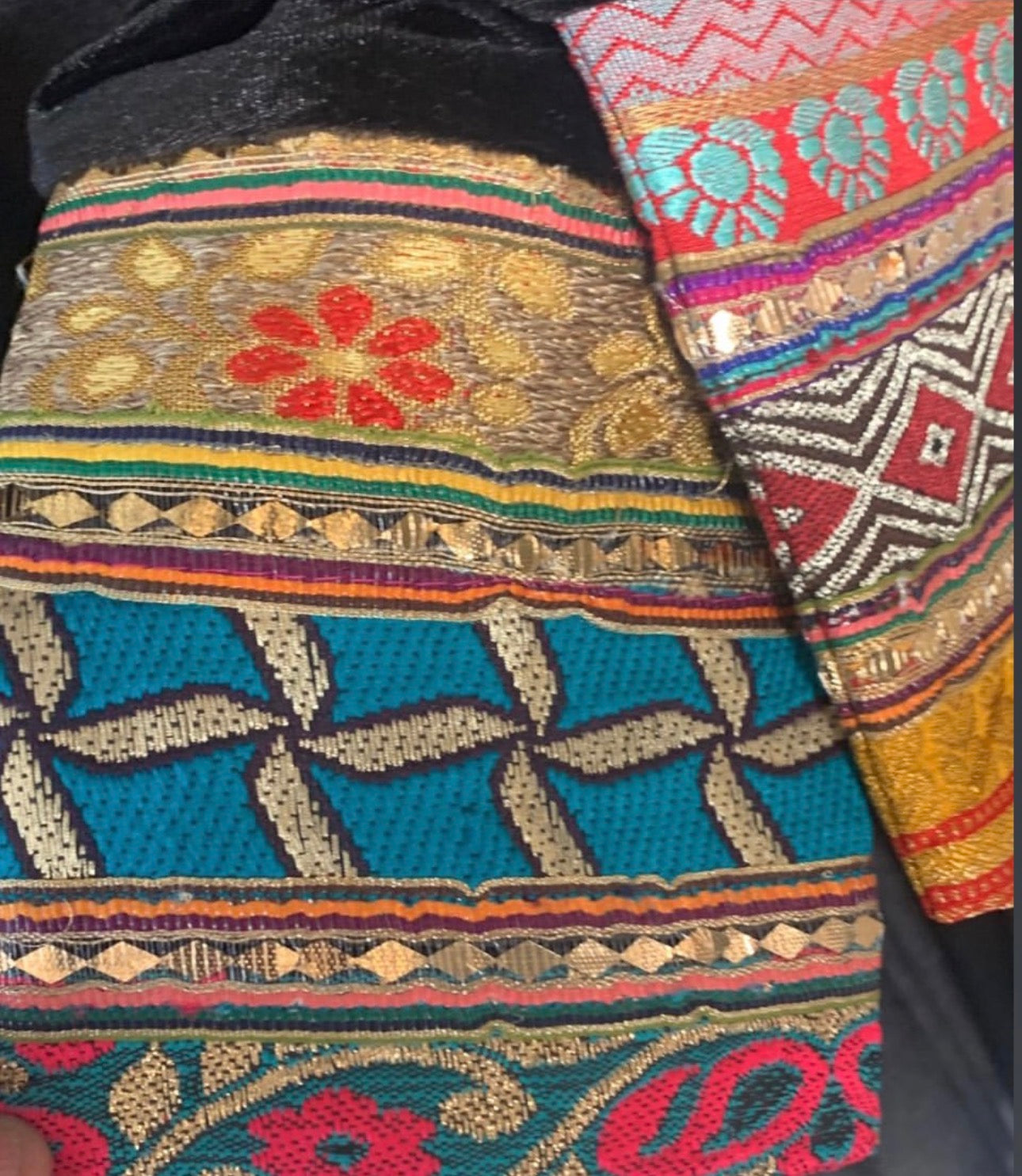 Authentic Bedouin embroidery kaftan