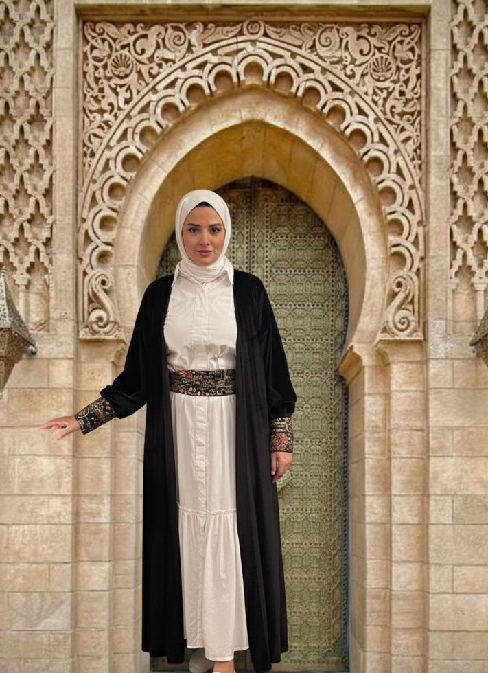 Ramadan Kaftan in Black color