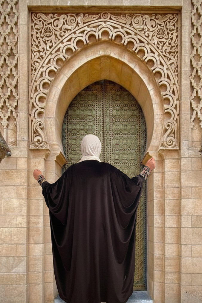 Ramadan Kaftan in Black color