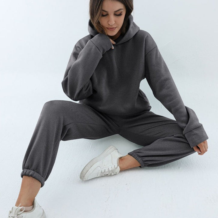 Jade™ | Comfort Sweat Pants & Hoodie Set